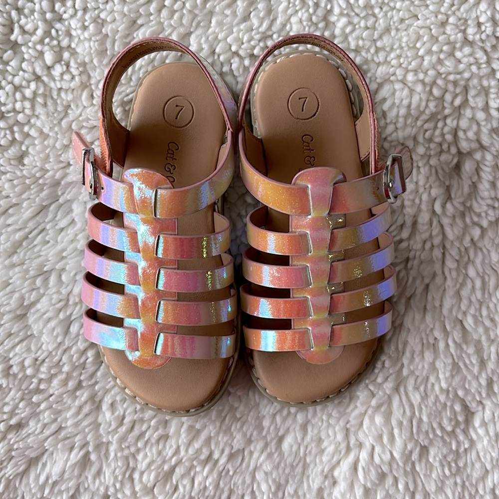 Cat & Jack Toddler Girl Sandals - Picture 2 of 4